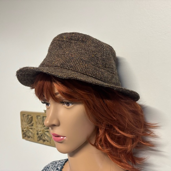 ❤️Hanna Hats Of Donegal Ireland Irish Walking Hat - Picture 4 of 5